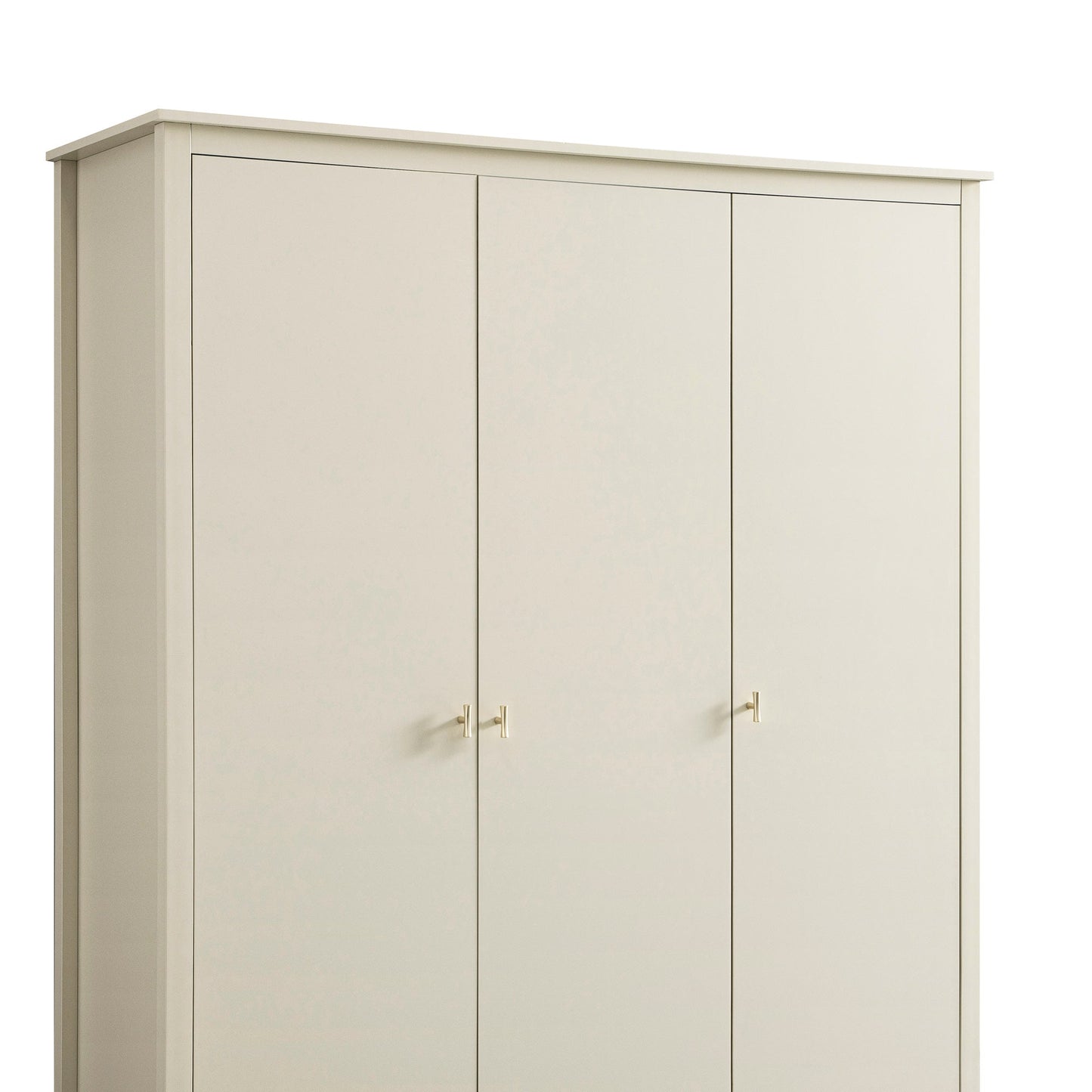 Oakham Triple Wardrobe, Shaded White