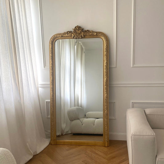Kensington - Full Length Gold Ornate Mirror 196cm x 100cm