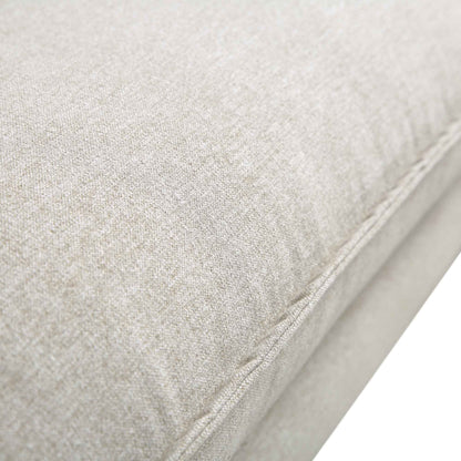 Obriel Oatmeal Fabric Sofa, 2-Seater