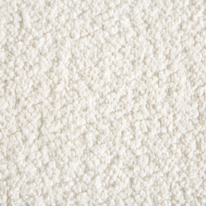 Dipley Beige Boucle Fabric Sofa, 3-Seater