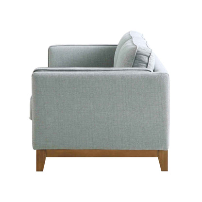 Dipley Sage Fabric Sofa, 3-Seater