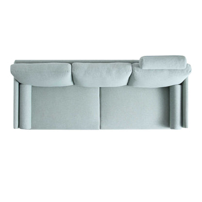Timber Sage Green Fabric Sofa, 3-Seater