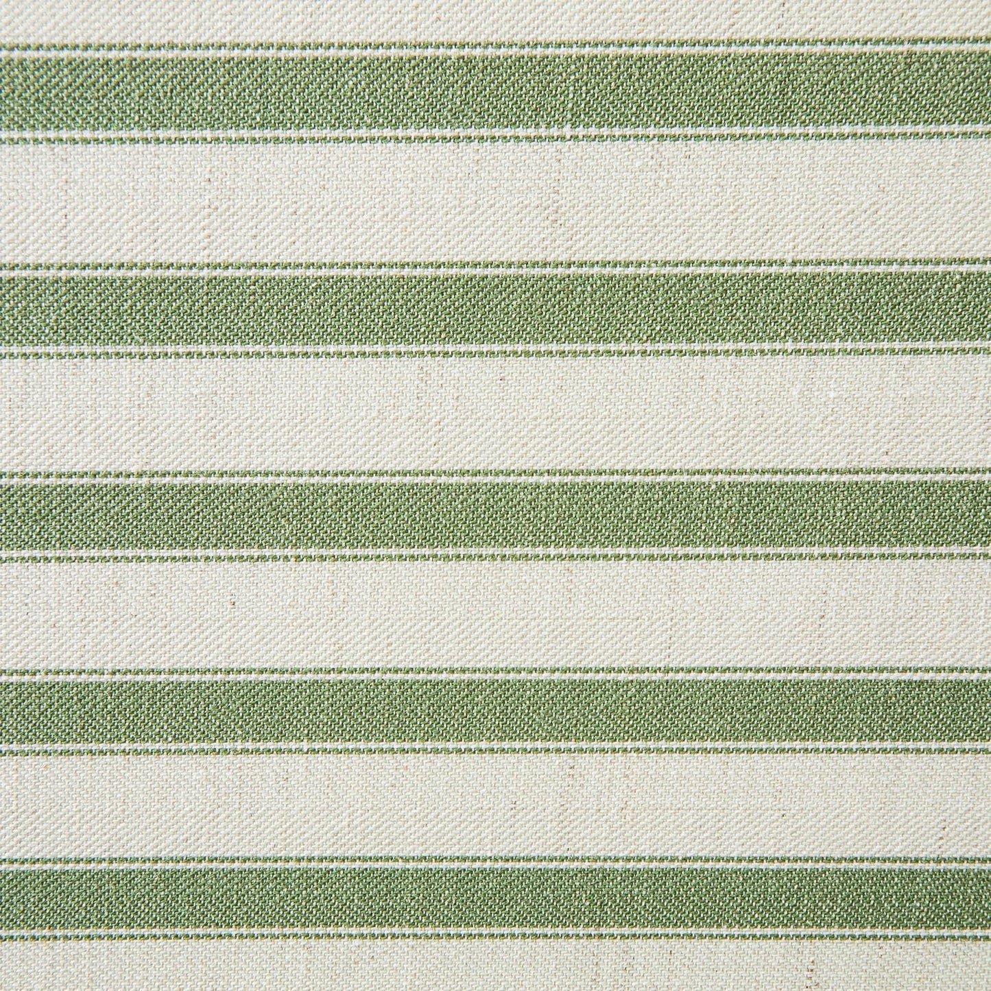 Daphnis Green Striped Linen Blend Sofa, Loveseat