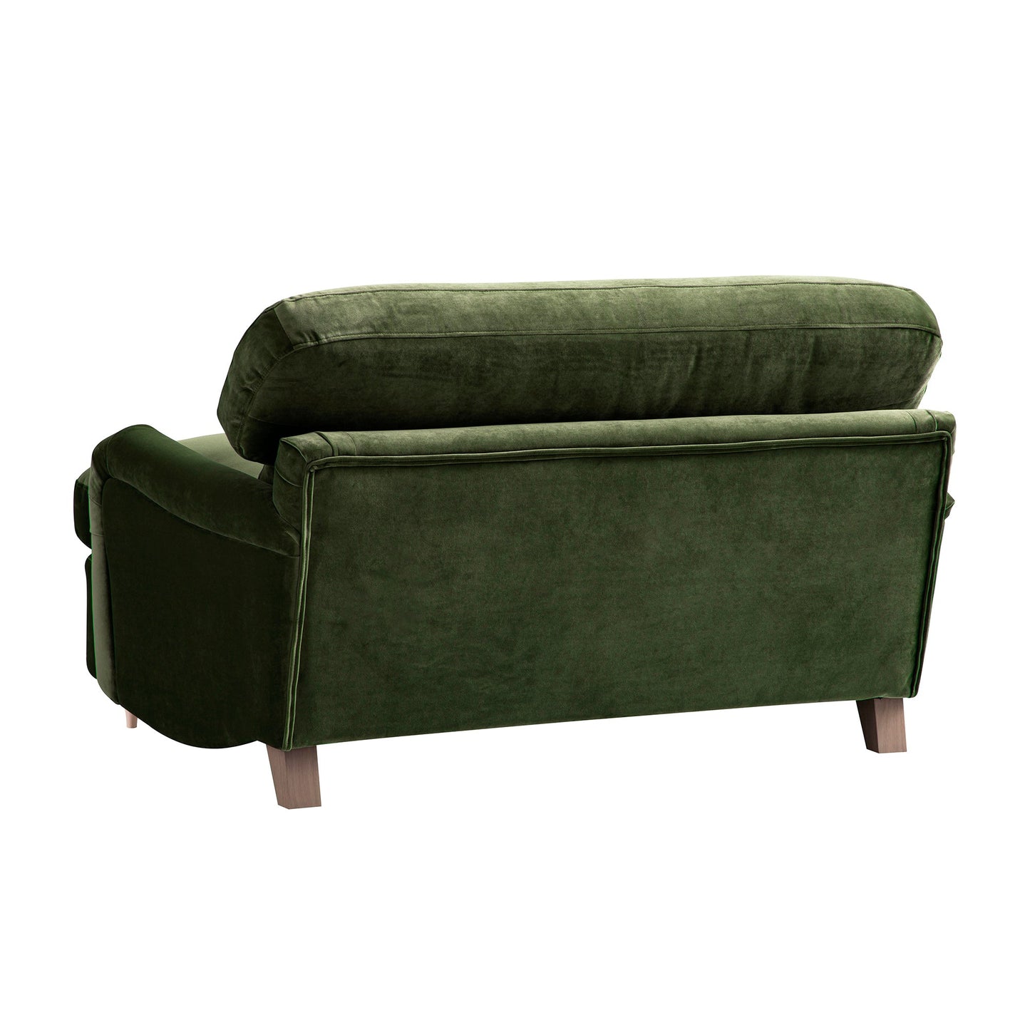Daphnis Fern Green Velvet Sofa Bed, Loveseat