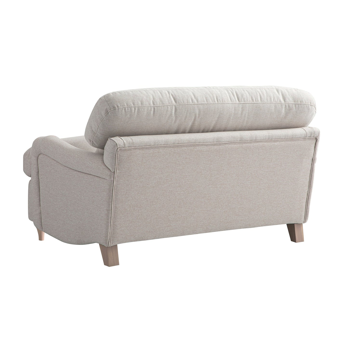Daphnis Oatmeal Fabric Sofa Bed, Loveseat