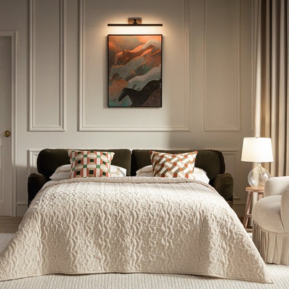 Daphnis Seaweed Velvet Sofa Bed, Large 3-Seater