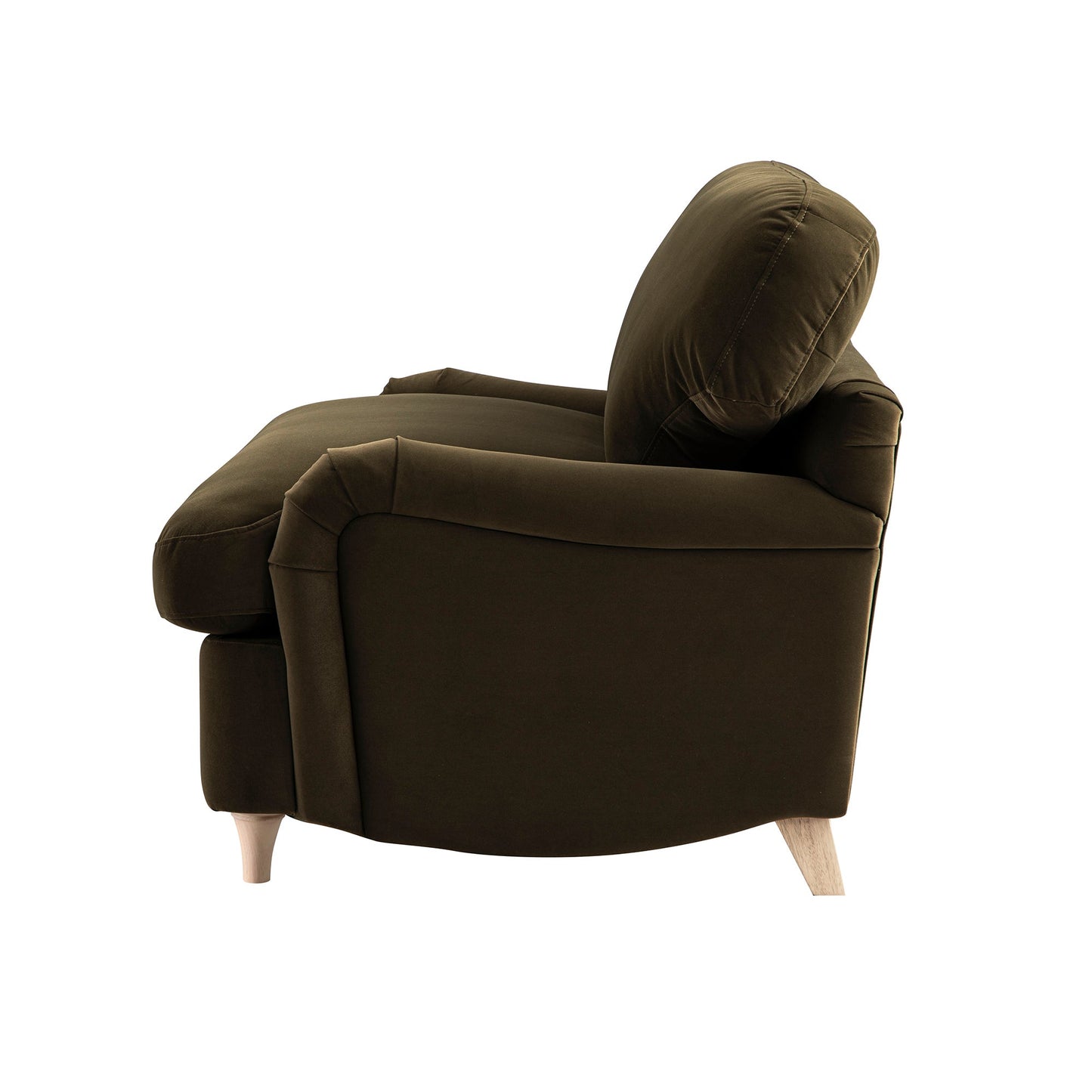 Daphnis Seaweed Velvet Sofa Bed, Loveseat