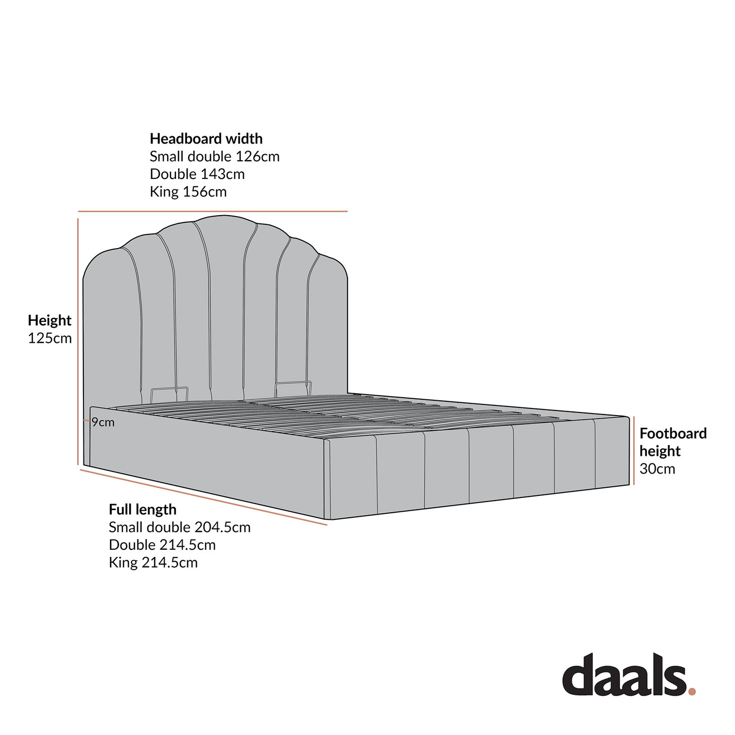 Hana Ottoman Storage Bed, Moss Green Velvet