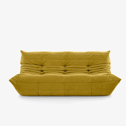 Koto "Togo": Yellow Compressed Canapé Sofa