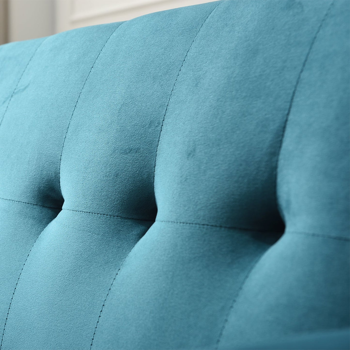 Clarence Sofa Range in Teal Blue Velvet
