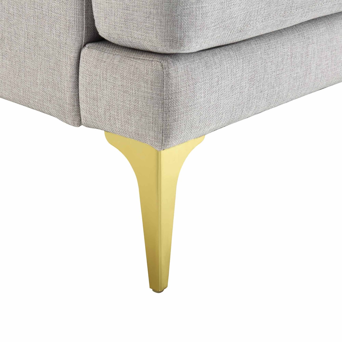 Haven Grey Fabric 3-Seater Sofa