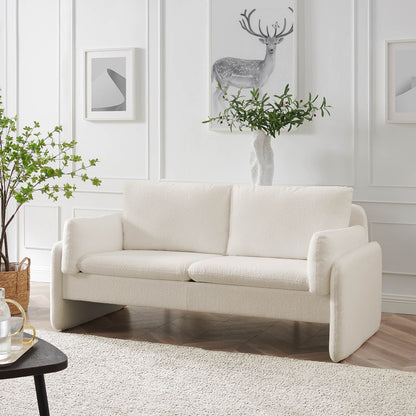 Clapham 2-Seater Ecru Boucle Sofa