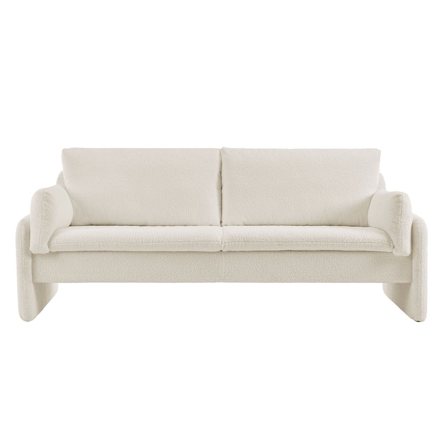 Clapham 3-Seater Ecru Boucle Sofa