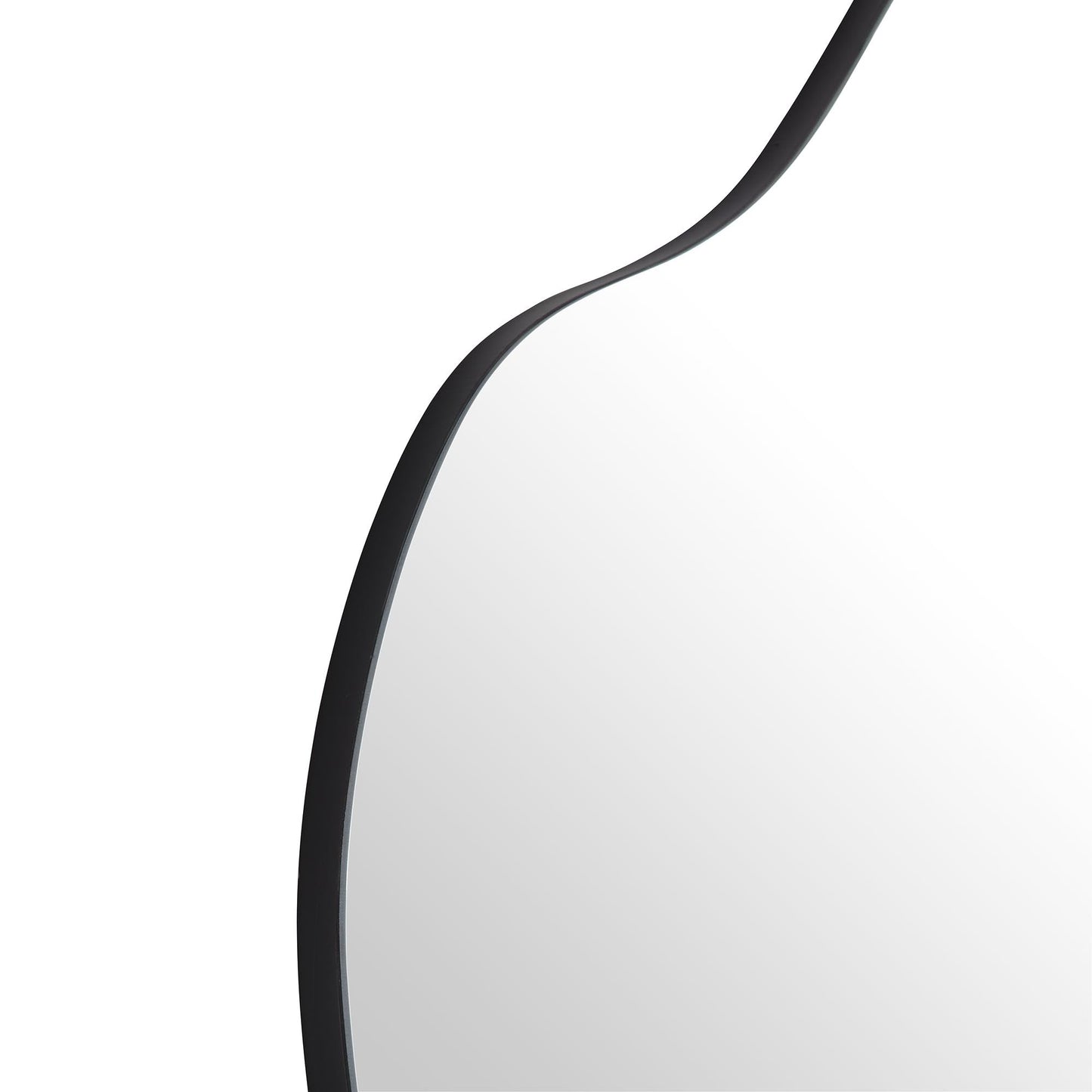 Bala Irregular Shaped Frameless Full Length Pond Mirror 170 x 80 cm