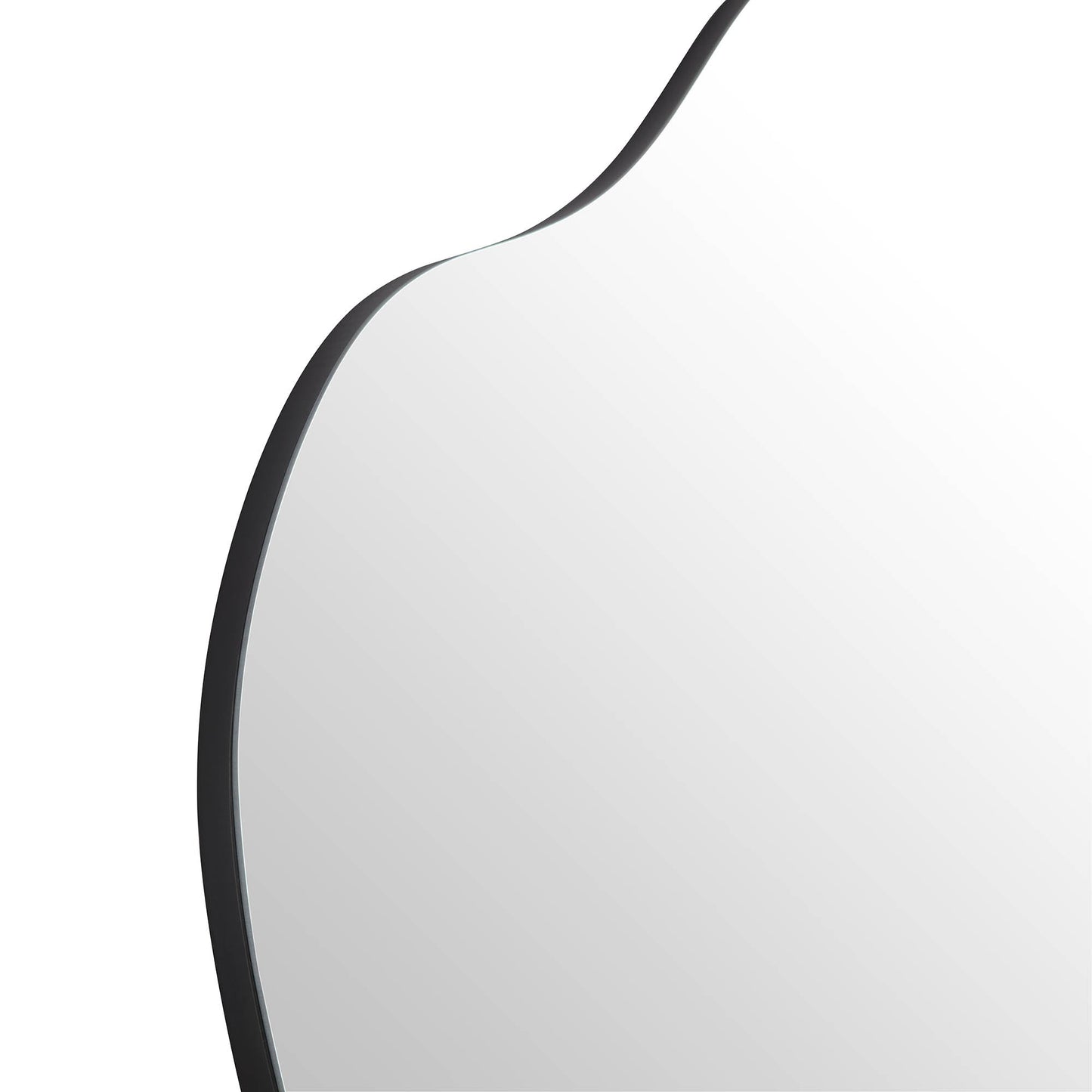 Bala Irregular Shaped Frameless Extra Large Full Length Pond Mirror 180 x 100 cm