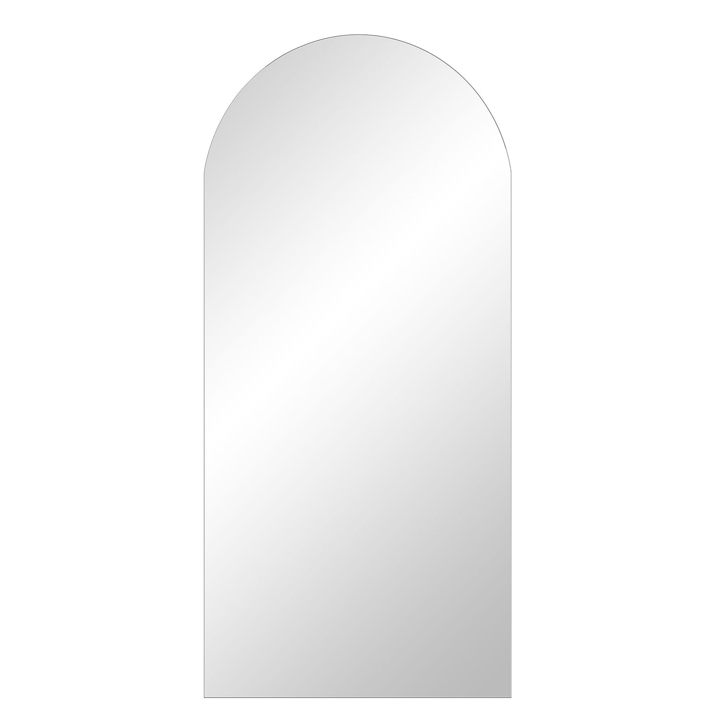 Concord Arched Frameless Full Length Mirror 170 x 80 cm