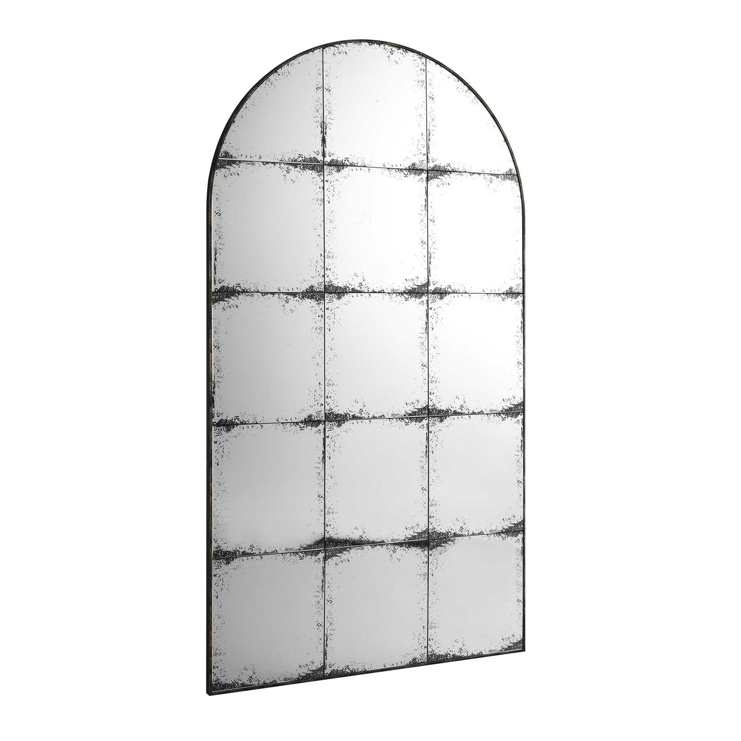 Bibury Antiqued Full Length Mirror Arched 180 x 100 cm