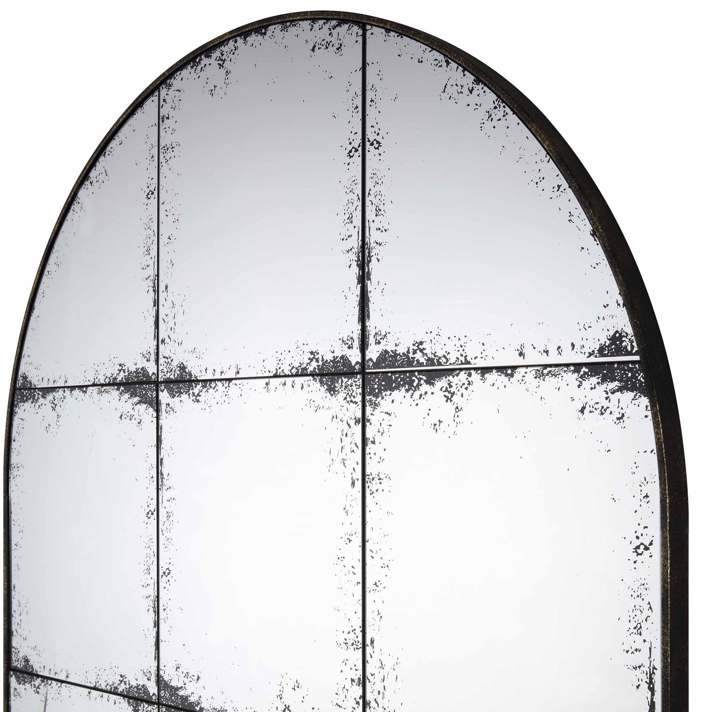 Bibury Antiqued Full Length Mirror Arched 180 x 100 cm