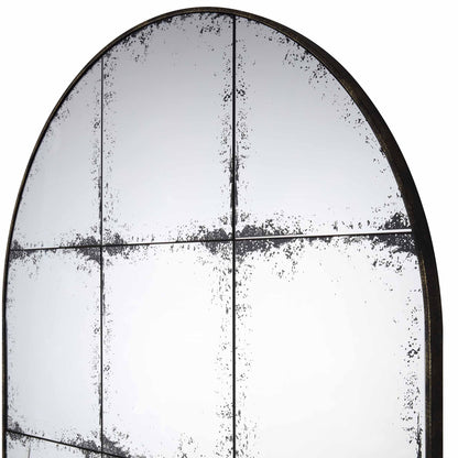 Bibury Antiqued Full Length Mirror Arched 180 x 100 cm