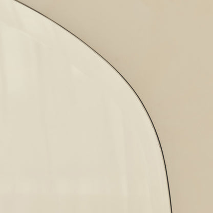 Vienna - Large Frameless Overmantle Bevelled Mirror 95cm x 70cm