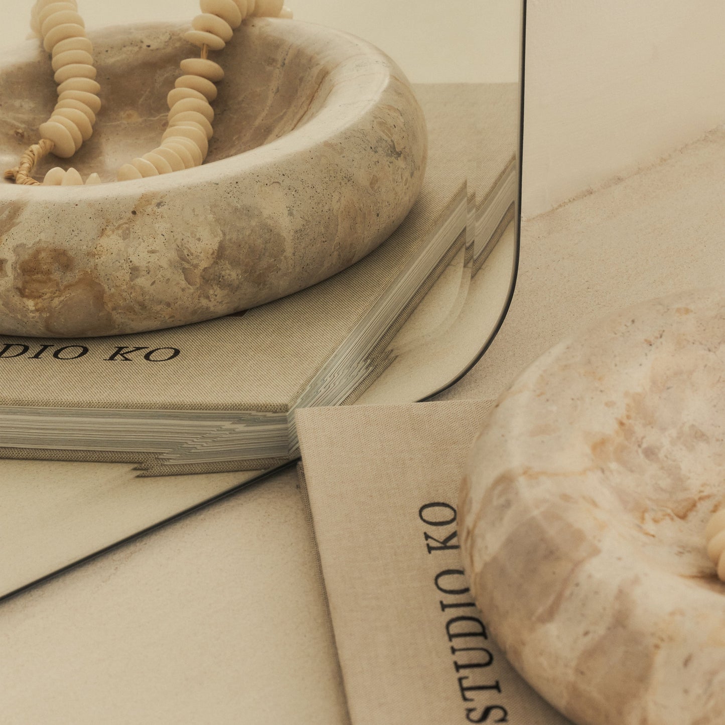 Vienna - Large Frameless Overmantle Bevelled Mirror 95cm x 70cm