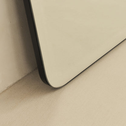 Vienna - Large Frameless Overmantle Bevelled Mirror 95cm x 70cm