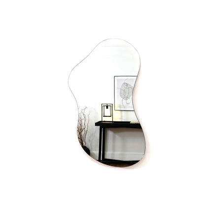 Edge - Large Frameless Irregular Pond Mirror 120cm x 70cm