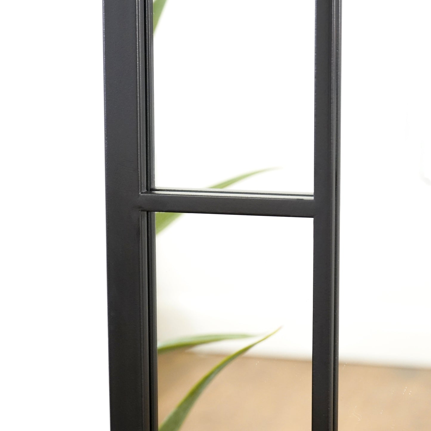 Bexley - Black Full Length Metal Mirror 180cm x 70cm