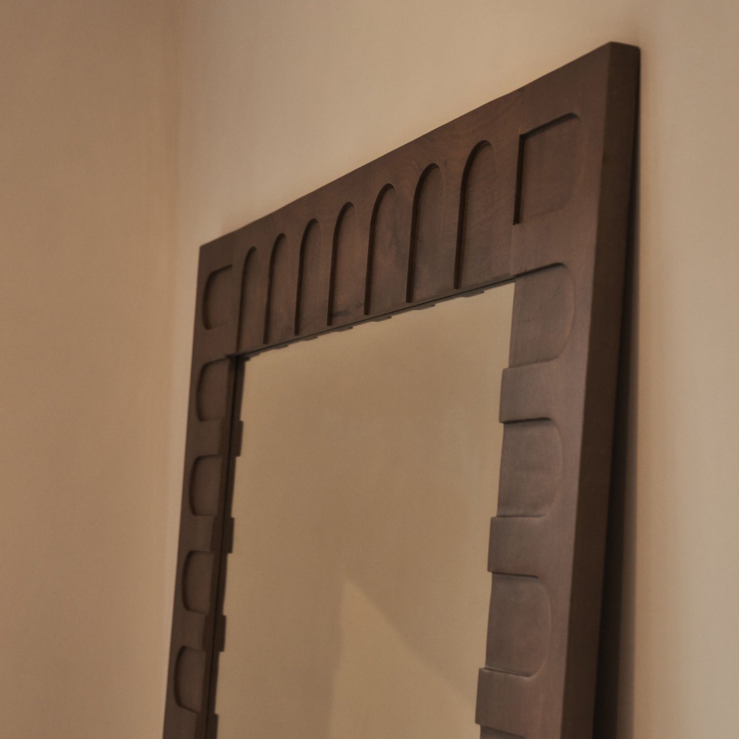 Valor - Warm Wood Extra Large Premium Mirror 200cm x 120cm