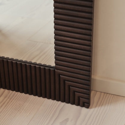 Sloane - Dark Wood Extra Large Premium Mirror 190cm x 100cm