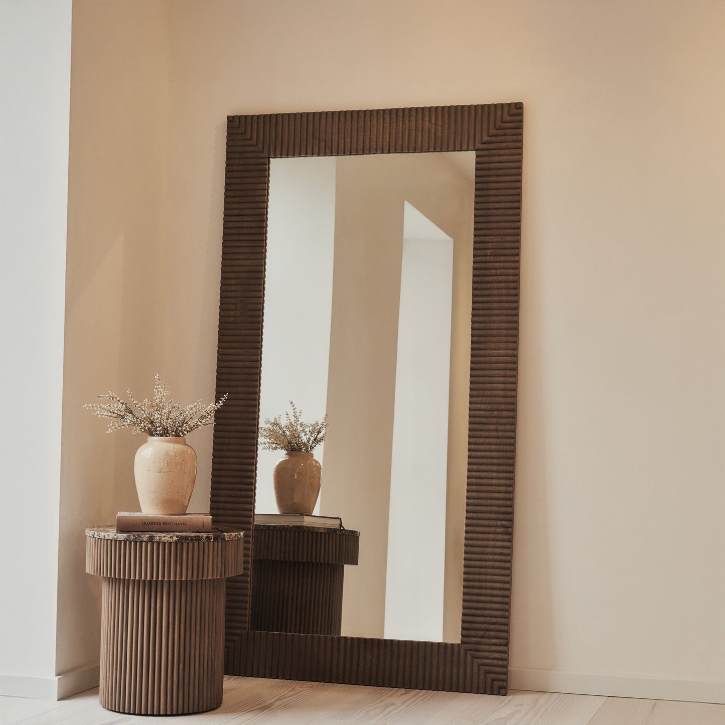 Sloane - Warm Wood Extra Large Premium Mirror 190cm x 100cm