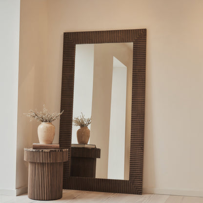 Sloane - Warm Wood Extra Large Premium Mirror 190cm x 100cm
