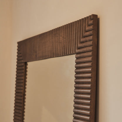 Sloane - Warm Wood Extra Large Premium Mirror 190cm x 100cm