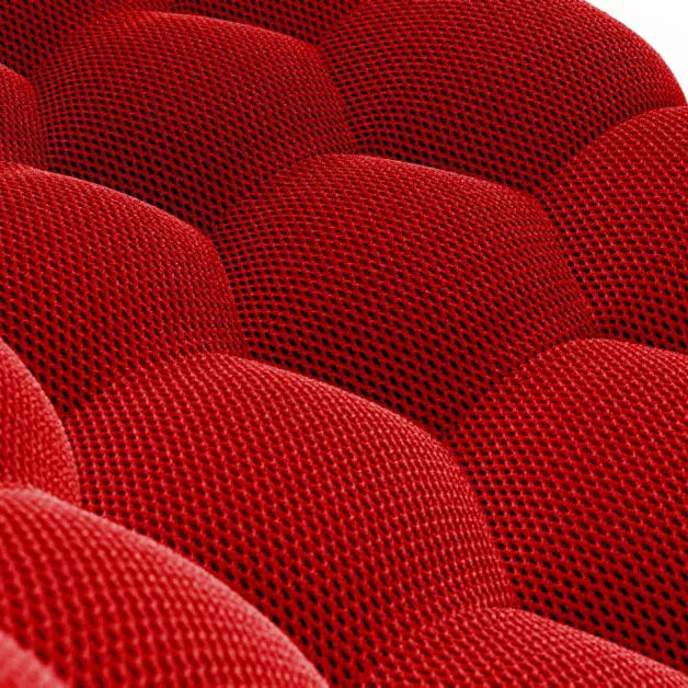 Compressed Bubble Sofa in Vibrant Red – Lumo Design