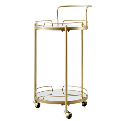 Berkeley Gold Effect Drink Trolley