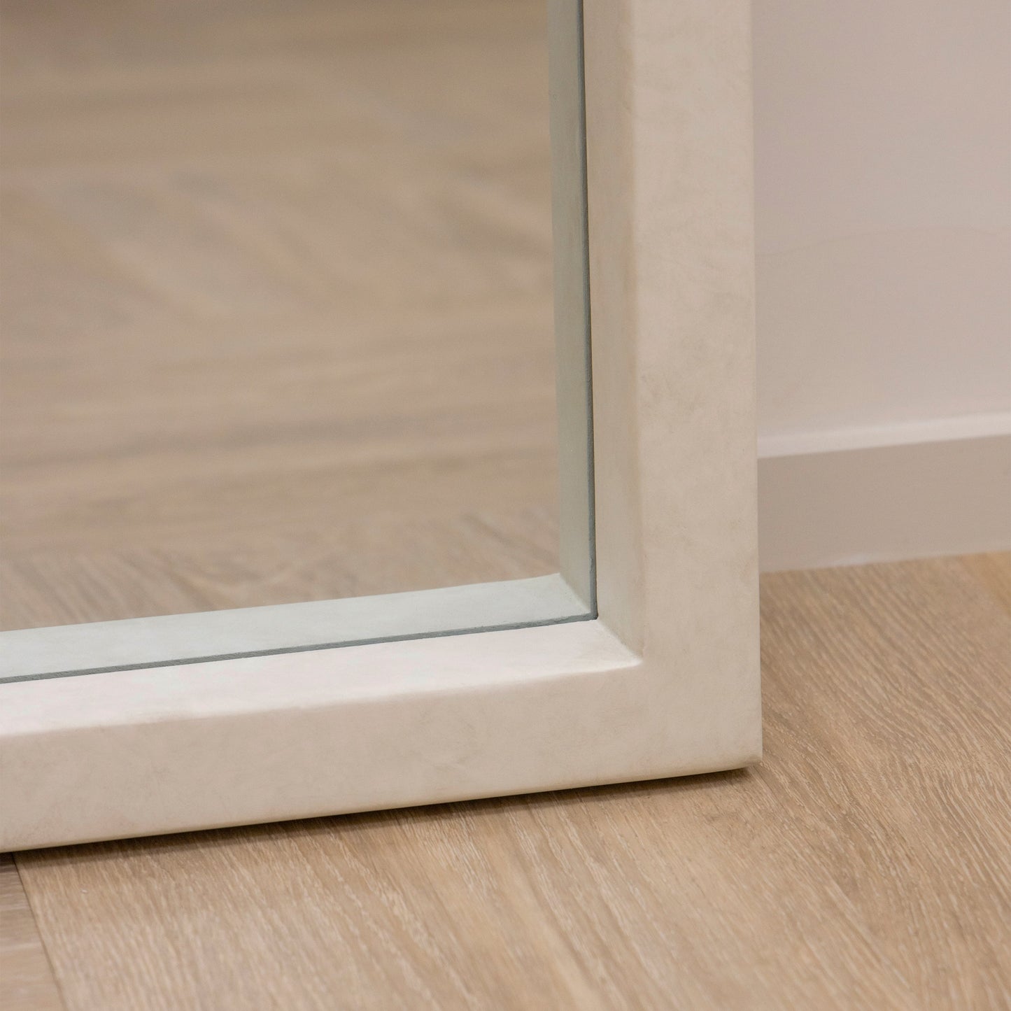 Tamara - Full Length Extra Large Arched Concrete Mirror 190cm x 110cm