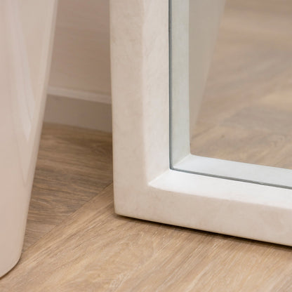 Tamara - Full Length Extra Large Arched Concrete Mirror 190cm x 110cm