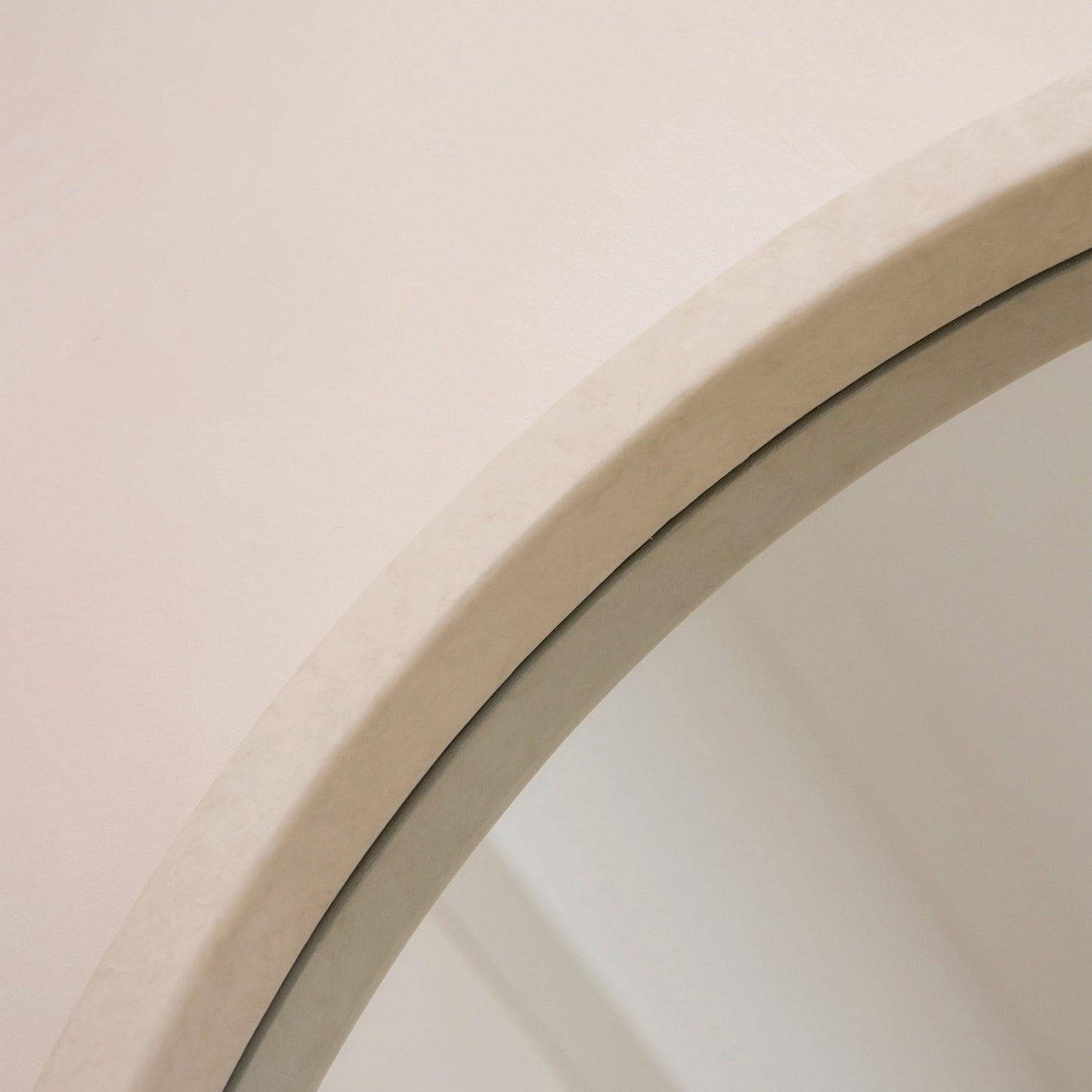Tamara - Full Length Extra Large Arched Concrete Mirror 190cm x 110cm