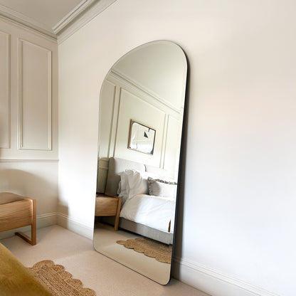 Vienna - Extra Large Full Length Frameless Bevelled Mirror 180cm x 95cm