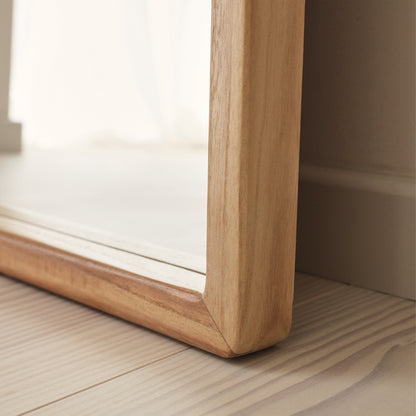 Arden - Light Wood Full Length Wooden Mirror 180cm x 80cm