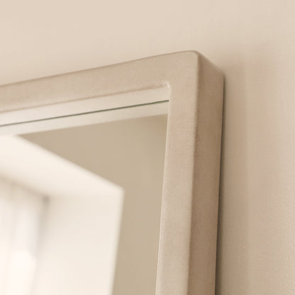 Arden - Concrete Full Length Wooden Mirror 180cm x 80cm