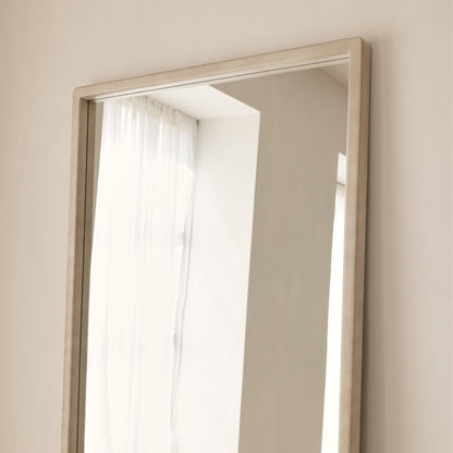 Arden - Concrete Full Length Wooden Mirror 180cm x 80cm