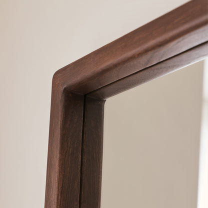 Arden - Dark Wood Full Length Wooden Mirror 180cm x 80cm