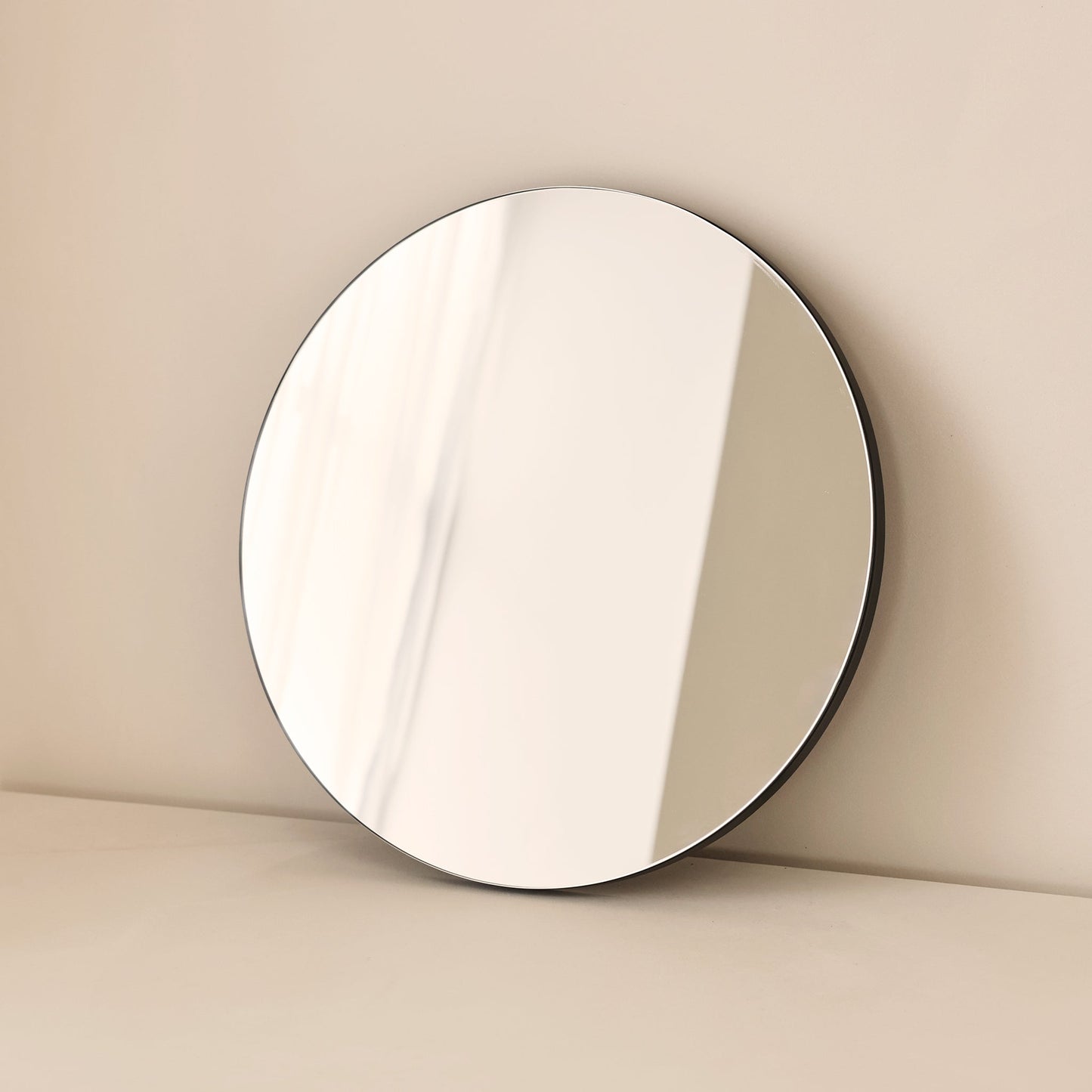 Edge - Frameless Round Wall Mirror 40cm x 40cm