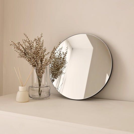 Edge - Frameless Round Wall Mirror 40cm x 40cm