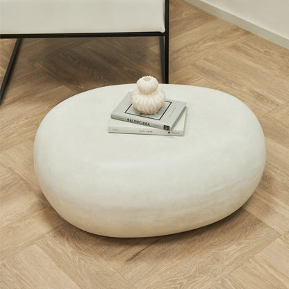 Zola - Minimal Concrete Pebble Coffee Table Large