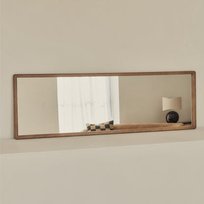 Arden - Warm Wood Full Length Wooden Mirror 140cm x 45cm
