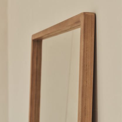 Arden - Warm Wood Full Length Wooden Mirror 180cm x 80cm