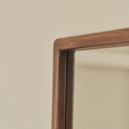 Arden - Dark Wood Full Length Wooden Mirror 140cm x 45cm