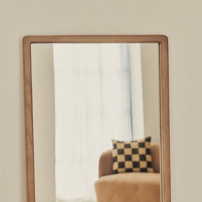 Arden - Warm Wood Full Length Wooden Mirror 140cm x 45cm